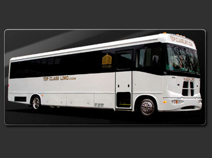 party bus top class limousine